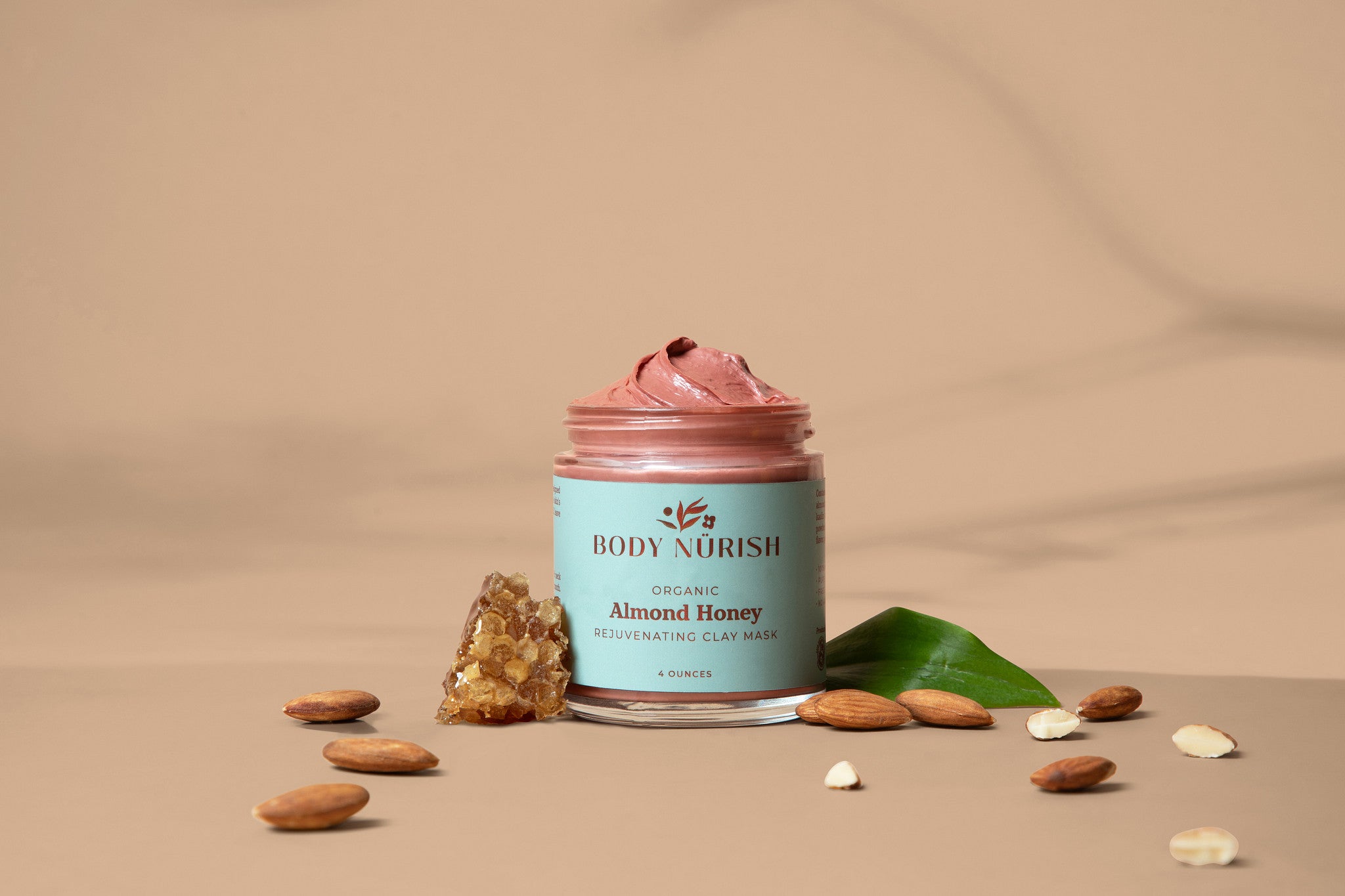 Body Nürish Organic Almond Honey Clay Mask – Super Salve Co.